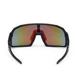 ES16 Enzo brille. Sort med ice blue linse. + 2 ekstra linser