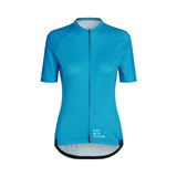 ES16 Cykeltrøje Stripes Light blue - Women