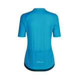 ES16 Cykeltrøje Stripes Light blue - Women