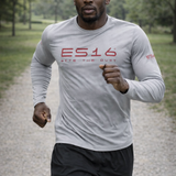 ES16 Løbetrøje LS– Performance Merino Blend Grey