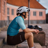 ES16 Cykeltrøje lightweight Supreme - Tyrkis Women